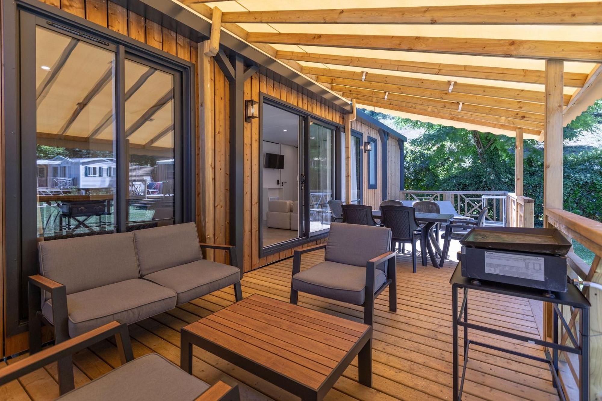 Camping RCN La Bastide en Ardèche Sampzon Habitación foto