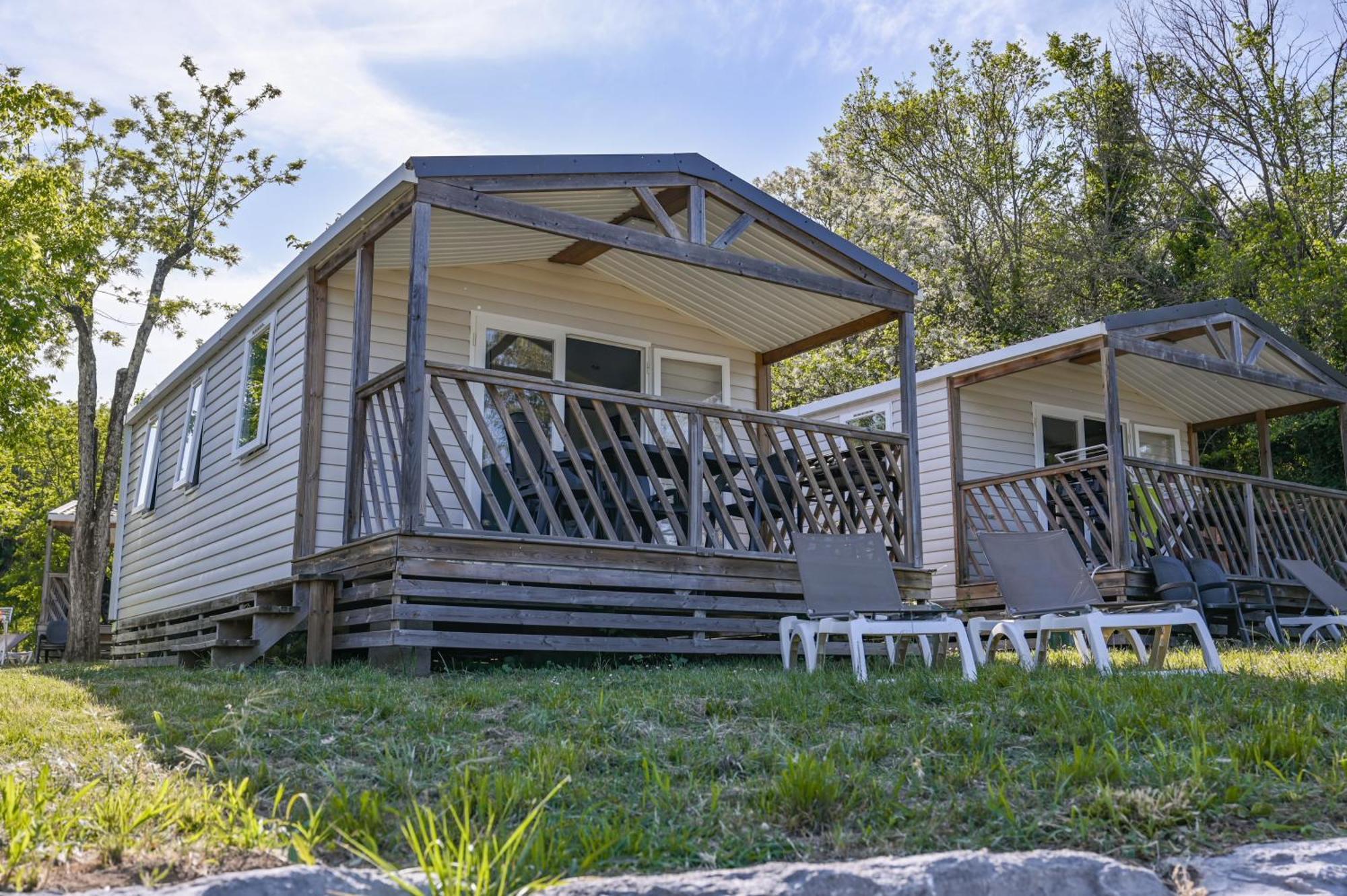 Camping RCN La Bastide en Ardèche Sampzon Habitación foto